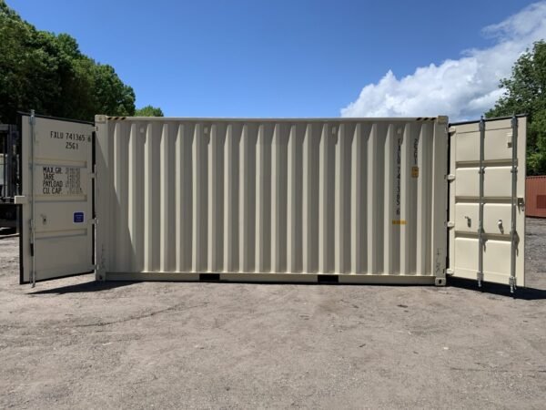 New 20ft Shipping Container with Doors on Both Ends